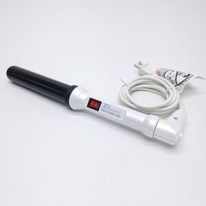 X5 Superlite Nano Ceramic Tourmalin 3/4" Clipless 400 F Curling Rod TESTED WORKS